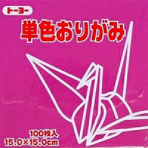 PF肪100@ڂ@15x15cm@064128 @Oipeony pinkj@܂莆@莆@IK~@܎@Origami g[[