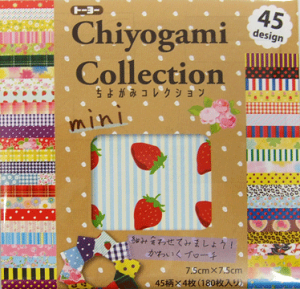 �g�[���[ 7.5cm×7.5cm ���悪�݃R���N�V�����~�j 45���e4���i180�����j 018055 Chiyogami Collection mini 7.5 45design �p�b�P�[�W�T�C�Y:8.2×8.2×2.2cm �ۑ��ɕ֗��ȃv���X�`�b�N�P�[�X�t�i�܂莆�P�[�X�Ƃ���