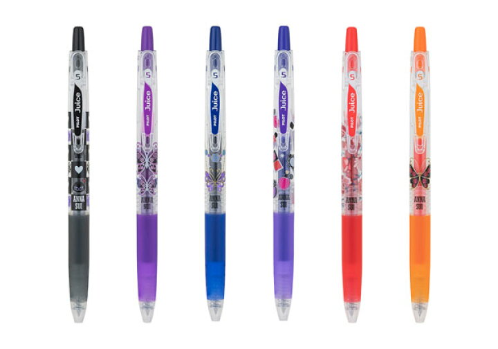 楽天市場 ゲルインキボールペン アナスイコラボ ジュース 0 5mm 極細 Lju 15efsa M Lju15efsam Juice 数量限定 22年4月発売 パイロット Pilot メール便対応可能60本まで べるえぽ