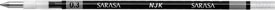 ゼブラ/ZEBRA ボールペン替え芯 【RNJK4】【RNJK5】サラサセレクト対応ボールペンリフィール ジェルボールペン替芯 SARASA搭載インク 0.4mm径 NJK-0.4芯 0.5mm NJK-0.5芯 【 メール便対応可能 】