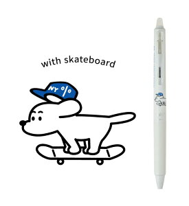 フリクションシナジーノック×スケータージョン LFSK-14SJ25 インキ色:黒 ボール径0.4mm クリップスライドノック式 フリクションインキ搭載 FRIXION SYNERGY KNOCK パイロット PILOT 【20本までメール便