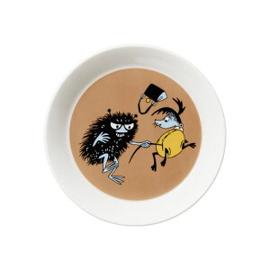 アラビア ムーミンシリーズ プレート 19cm 『スティンキー』 インアクション