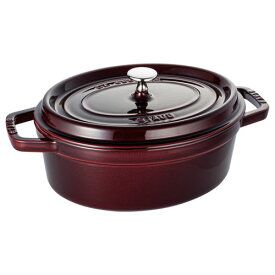 ストウブ　staub　ピコ・ココット　オーバル　27cm　3.2L　グレナディンレッド