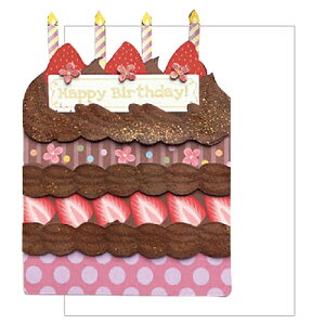 グリーティングカード バースデーカード ケーキの人気商品 通販 価格比較 価格 Com