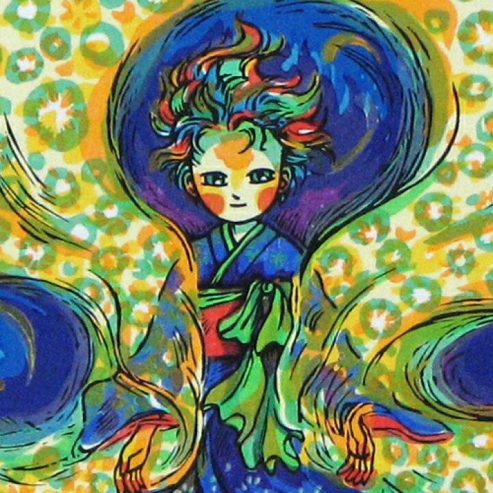 楽天市場】風鈴丸 額付き木版画 星の旅 2006年 : ベルセーブ