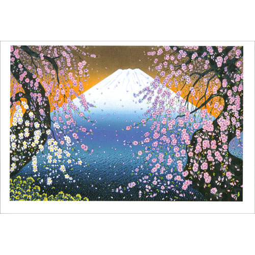 牧野宗則　額付き木版画　『日本のこころ』　2013年 | ベルセーブ