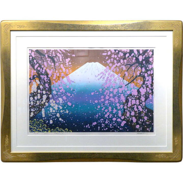 楽天市場】牧野宗則 額付き木版画 『日本のこころ』 2013年 : ベルセーブ