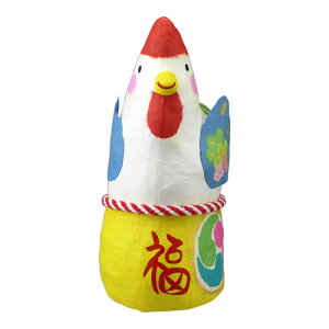 創作張り子 花山河 きりっと福どり