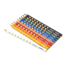 LYRA　リラ　グルーヴ　色鉛筆　10色セット