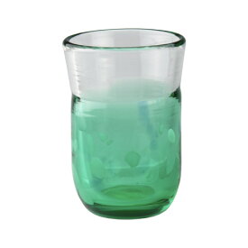 津軽びいどろ　秋村実工房　盃12ヶ月コレクション　6月　梅雨晴