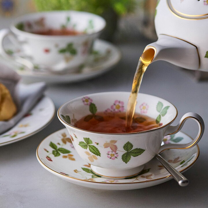 楽天市場】ウェッジウッド ワイルドストロベリー ティーカップ  