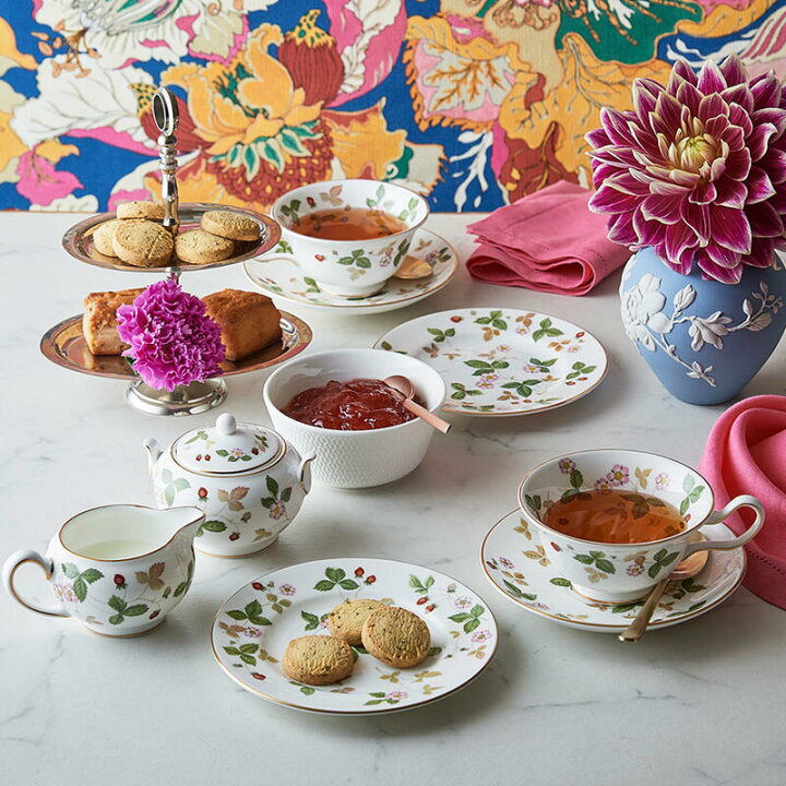 楽天市場】ウェッジウッド ワイルドストロベリー ティーカップ  