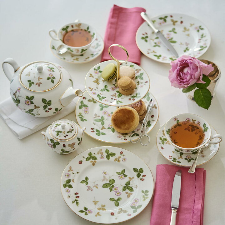 楽天市場】ウェッジウッド ワイルドストロベリー ティーカップ  