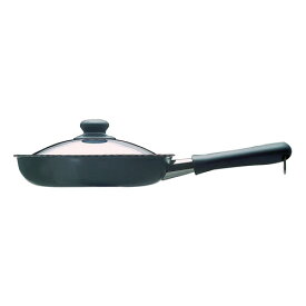 柳宗理デザインの調理器具　鉄フライパン 25cm（マグマプレート）　蓋付