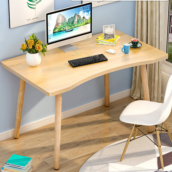 楽天市場】デスク パソコンデスク 勉強机 ホワイト 机 木製80cm pc 