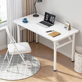 【600円OFFクーポン配布中】pcデスク 折りたたみデスク 完成品 パソコンデスク 折りたたみ テーブル 組立不要 在宅勤務 リモートワーク用 勉強机 テレワーク 家具 在宅勤務 作業台 ゲーミングデスク 塾 シンプル 仕事用 頑丈 折り畳み 会議テーブル アウトドア使用可能