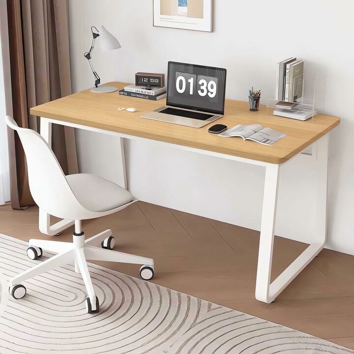 新品・送料無料》パソコンデスク 幅118cm デスク 机 ワークデスク 