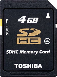 TOSHIBA SDHCJ[h 4GB Class4 () SD-L004G4