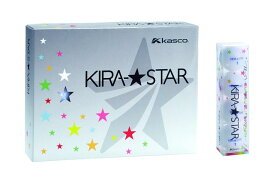 キャスコ(Kasco) ゴルフボール KIRA STAR2 キラスター2N ホワイト ダース