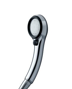 SANEI(サンエイ) シャワーヘッド レイニーメタリック ブラック 約50%の節水効果 ストップ機能付き PS-303-81XA-CD