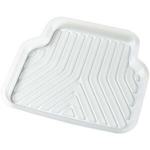 ボンフォーム(BONFORM) カーマット 3Dプライム 防水 バケット クリア リヤ1枚 50x45cm 普通車用 6279-08CL フロアマット