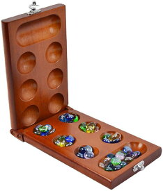 MONOW マンカラ カラハ ボードゲーム テーブルゲーム おもちゃ mancala (タイプA)