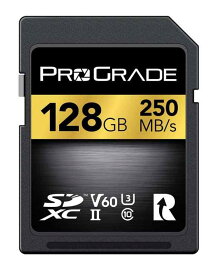ProGrade Digital SDXC UHS-II V60 GOLD 128GB プログレードデジタル