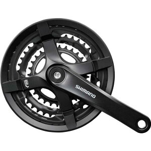 V}m (SHIMANO) tg`F[zC[ (MTB) FC-TY501 48×38×28T 175mm 8S/7S/6S `F[K[ht ubNEΉBB lp 122.5mm (D-NL) EFCTY501E888CLB