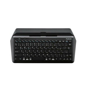 �G���R�� �L�[�{�[�h Bluetooth �}���`�f�o�C�X (Windows�AMac�AiOS�AAndroid�Ή�) �X�^���h�t �u���b�N TK-DCP01BK