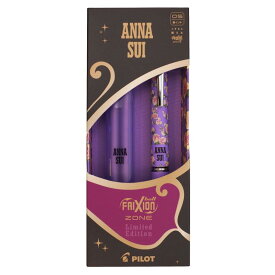 PILOT フリクションボール ノックゾーン ANNA SUI/アナスイ ギフトセット【ローズバイオレット】 P