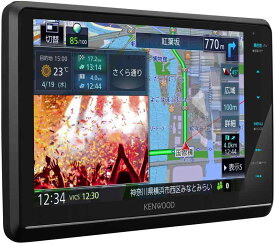 ケンウッド(KENWOOD) カーナビ 彩速 8インチ MDV-S810F フローティングモデル安心の日本製 ハイコストパフォーマンスモデル デジタルルームミラー型ドライブレコーダーと連携可能 ブラック