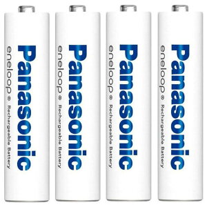 パナソニック eneloop 単4形充電池 4本パック スタンダードモデル BK-4MCD/4H 充電式ニッケル水素電池 NI-MH AAA battery min.800mAh 600回繰り返し 充電済 日本製 〔BK-4MCDK/4H・BK-4MCD
