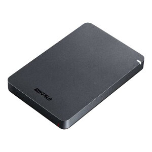 BUFFALO USB3.1(Gen.1)�Ή� �ϏՌ��|�[�^�u��HDD 1TB �u���b�N HD-PGF1.0U3-BKA