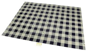 LveX^bO(CAPTAIN STAG) W[V[g }bg NbVW[V[g 180×240cm 1mm 3 [obOt s4{t MK`FbN UB-3063