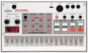 KORG �f�W�^�� �T���v���[ volca sample2 �V���Z�T�C�U�[ �d�r�쓮 �X�s�[�J�[���� �w�b�h�t�H���g�p�� �ǂ��ł��g����R���p�N�g�T�C�Y