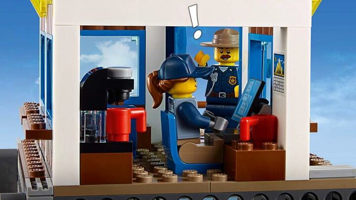 楽天市場】レゴ(LEGO) シティ 山のポリス指令基地 60174 ブロック 