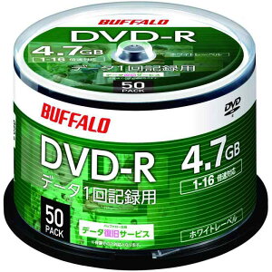 obt@[ f[^p DVD-R 1L^p 4.7GB 50 Xsh Ж 1-16{ zCg[x RO-DR47D-050PW/N