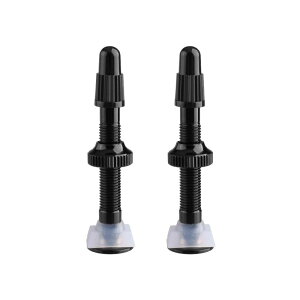 TRIWONDER `[uXou  ou`[uX ouRA X[p[ou ]ԃGAmY }EeoCN [hoCN Bicycle Tubeless Presta Valves (2P)iubN, 40mmj