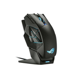 ASUSTek Q[~O}EX CX ROG Spatha X MMO 19,000dpi 12vO{^ fA[hڑ ő67 ROG}CNXCb` RGB ubN