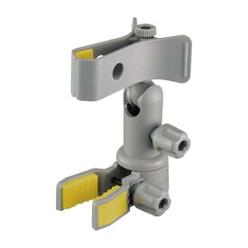 ダイヤゴルフ(DAIYA GOLF) スマホザウルス2 スイング動画撮影 セルフチェック フォーム改善 スマートフォンホルダー 強力クリップ スタンド 練習 AS-4001 グレー・イエロー