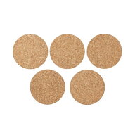 無印良品 コルク コースター 約直径9.5cm 5枚組 MDA41A1A