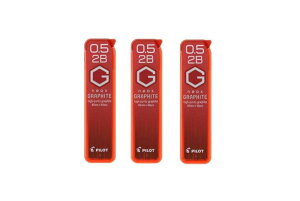 パイロット シャープ替え芯 ネオックス・グラファイト 0.5mm 2B HRF5G-20-2B 40本入り×3セット