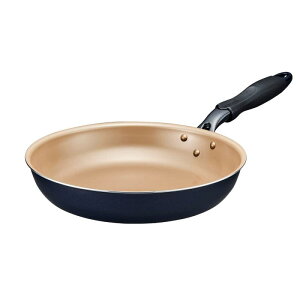エバークック フライパン 28cm ガス火専用 軽量 【500日保証】 こげつきにくいフライパン PFOA PFOS フリー ネイビー ドウシシャ