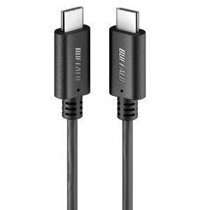 obt@[ USB Type C P[u USB-C  USB-C 2.0 P[u 0.5m 60W PDΉ [d iPhone 16 / 15 X}z ^ubg ubN BU2CC05BK/N