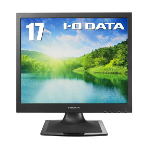 アイ・オー・データ IODATA スクエアモニター 17インチ SXGA TNパネル ブラック(アナログRGB/DVI-D/VESA対応/スピーカー付///日本メーカー) LCD-AD173SESB-A/E