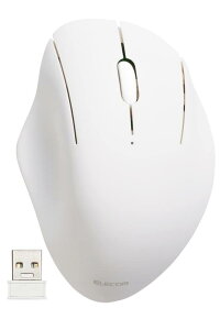 �G���R�� �}�E�X ���C�����X�}�E�X SHELLPHA ����2.4GHz �É� �R�� 3�{�^�� �z���C�g M-SH10DBSKWH