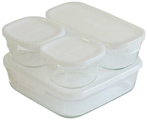 iwaki(CL) ϔM KX ۑe p^ pbNW 4_Zbg zCg 200ml × 2 / 500ml × 1 / 1200ml × 1 PS-PRN-4W2