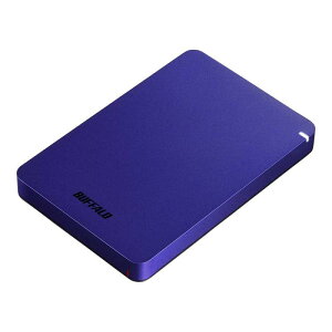 BUFFALO USB3.1(Gen.1)�Ή� �ϏՌ��|�[�^�u��HDD 1TB �u���[ HD-PGF1.0U3-BLA