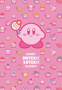 GXJC(ENSKY) ̃J[rB KIRBY MUTEKI! SUTEKI! CLOSET 26×38cm WO\[pY 300s[X JIGSAW PUZZLE 300-1722