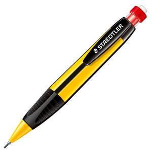 ステッドラー(STAEDTLER) シャーペン 1.3mm 三角軸 イエロー 771